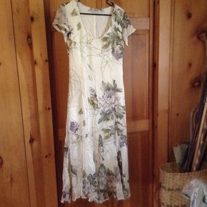 Vintage crepe dress